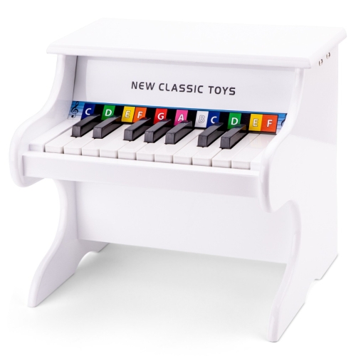Nuevo Classic Toys Piano Blanco 18 teclas