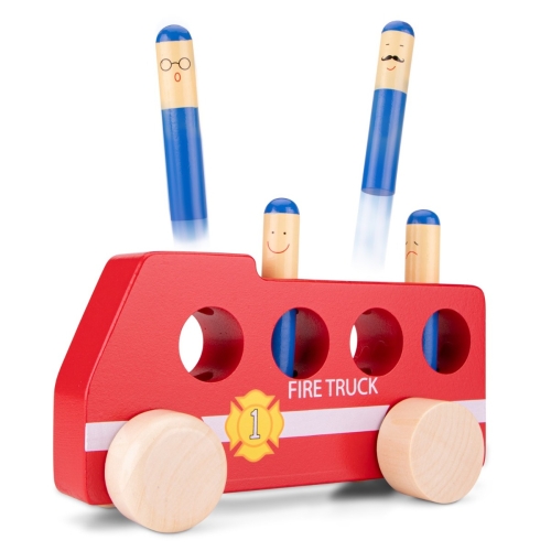 Nuevos juguetes clásicos Pop Up Fire Engine