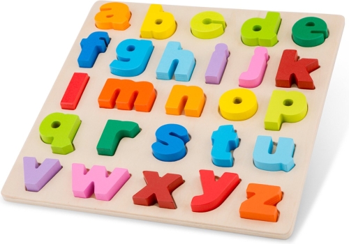 New Classic Toys Puzzle alfabeto Letras minúsculas