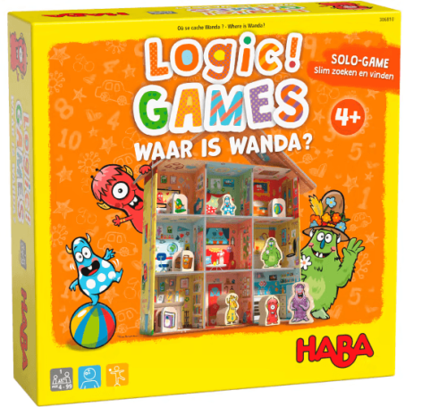 Haba juego ¡Lógica! JUEGOS Dónde está Wanda (Holandés) 