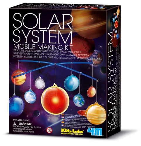 4M KidzLabs kit de construcción Solar system móvil