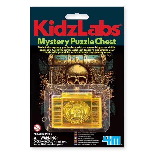 4M Kidzlabs Science Card Mystery Puzzle case