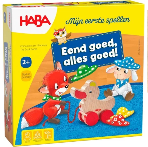 Haba juego Mis primeros juegos Pato bien, todo bien (holandés) 