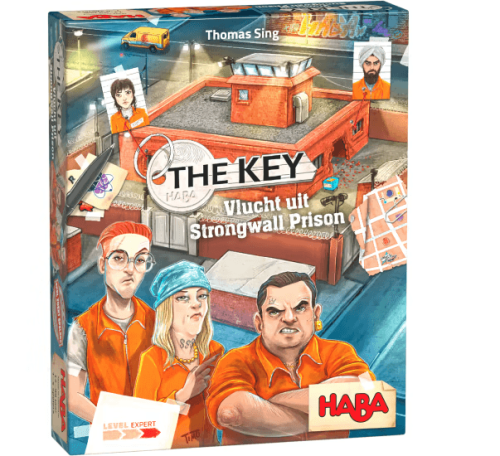Haba juego La llave Escapa de la prisión de Strongwall (Holandés) 