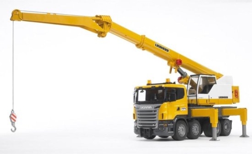 Bruder Camión grúa Liebherr