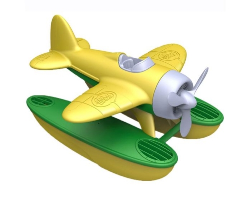 Green Toys hidroavión (alas amarillas)