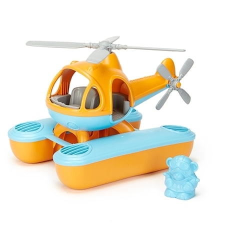 Green Toys Helicóptero de mar naranja