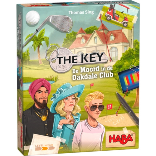 Haba Juego de The Key Asesinato en Oakdale Club