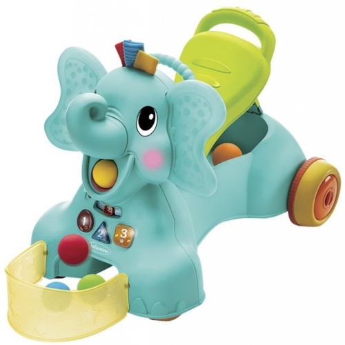 Infantino Sensorial Paseo en elefante 3 en 1