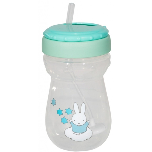 Miffy Taza de paja 360ml Menta