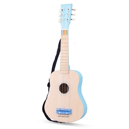 New Classic Toys  Guitarra en blanco / azul