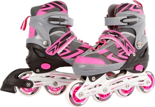 Street Runner Inline Skates Rosado / Gris (39-42) 