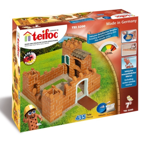 Teifoc Kit de construcción Caballero Castillo