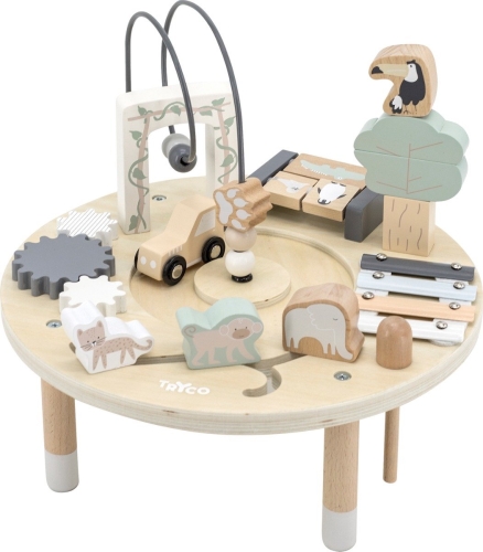 Mesa de actividades de madera Tryco