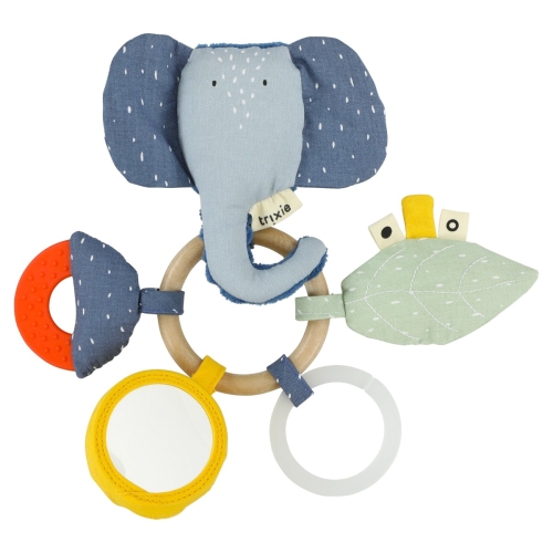 Trixie Soft Toys Anillo de actividades Sra. Elefante