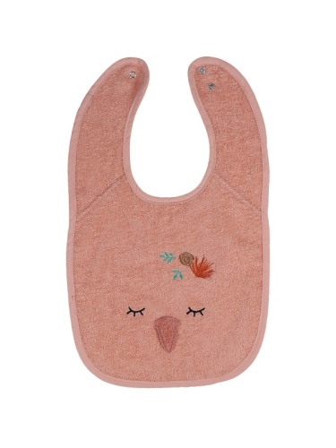 Blush &amp; Blossom - Babero de rizo - Swan Ivy