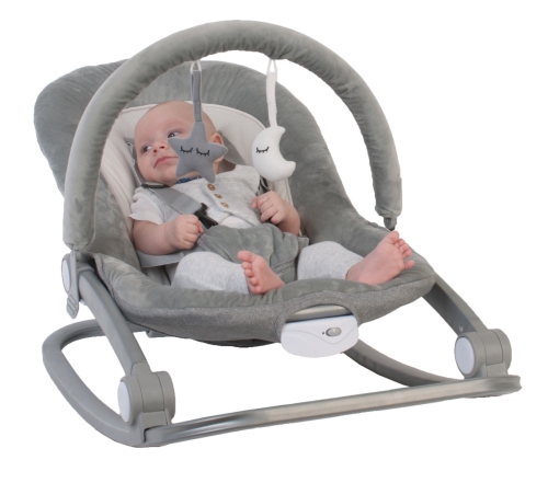 BoJungle B-Rocker Mecedora Gris (0-18kg)