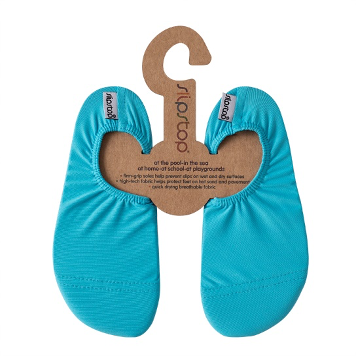 Slipstop Zapato de natación para niños INF (18-20) Neon Blue Junior