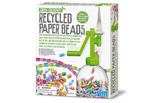 4M Kidz Lab Green Creativity Papel reciclado Cadena de cuentas