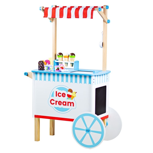 BigJigs Carrito de helados con accesorios