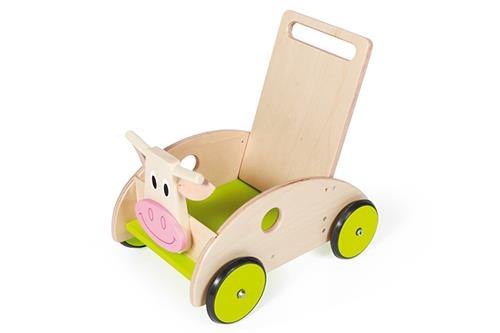 Rasca la vaca del carro