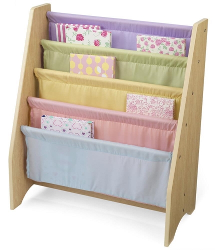 Kidkraft Schuin Bookshelf Colores pastel