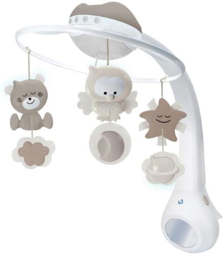 Infantino music mobile 3 en 1 crema