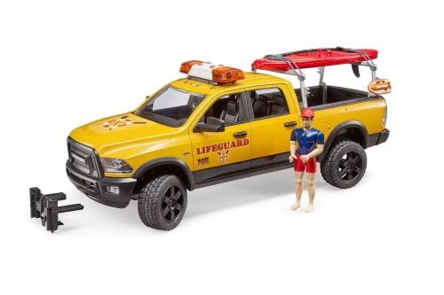 Bruder RAM 2500 Power Wagon Lifeguard Set