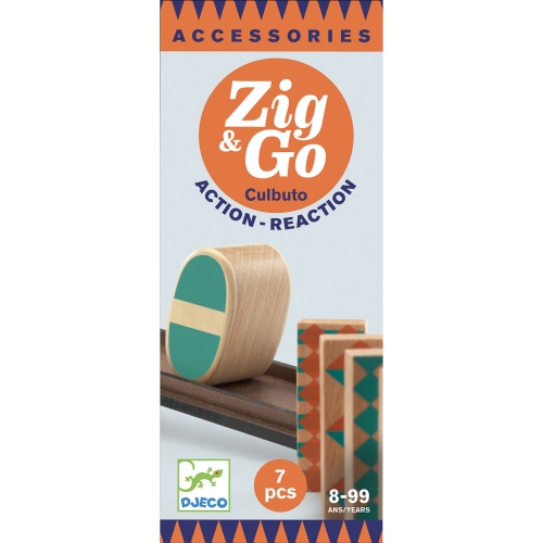 Djeco Zig &amp; Go 7 piezas Culbuto