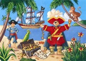 Djeco rompecabezas pirata