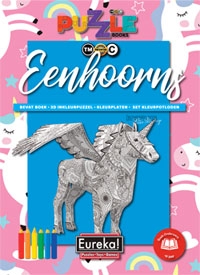 Eureka libro de rompecabezas unicornios
