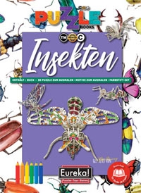 Eureka libro de rompecabezas de insectos