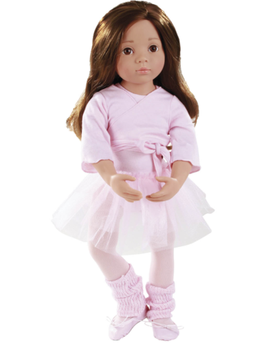 Götz Happy Kidz, Ballerina Sophia, cabello castaño, ojos marrones, 50 cm