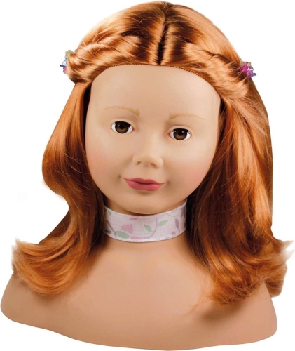 Götz Capucha , cabello rojo, ojos marrones
