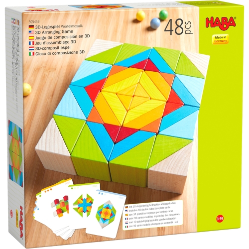 Haba Mosaico de bloques de juego de composición 3D