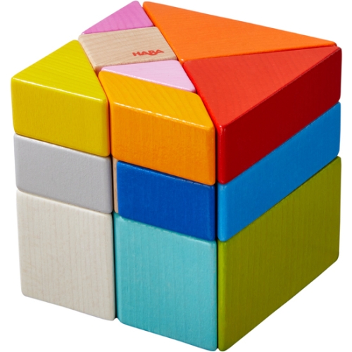 Haba juego de composición 3D tangram cube