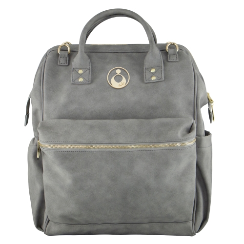 Isoki Mochila / bolsa de pañales Byron Stone Grey