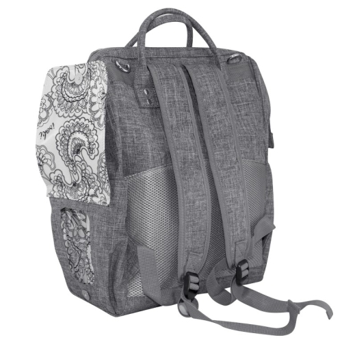 Isoki Mochila / bolsa de pañales Eliot Gris