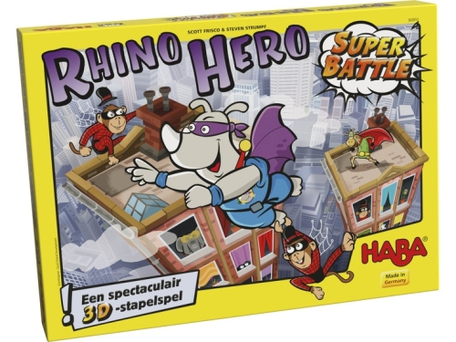 Haba juego Rhino Hero Super Battle