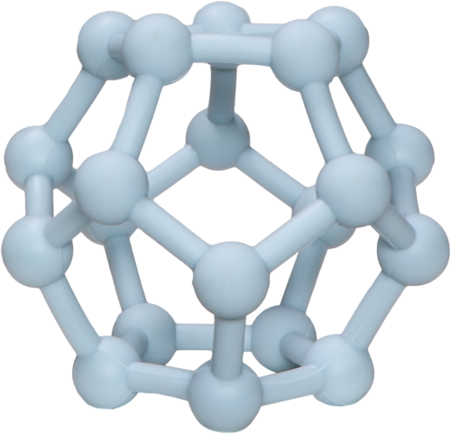 Label Label dentición bola de juguete geométrica azul