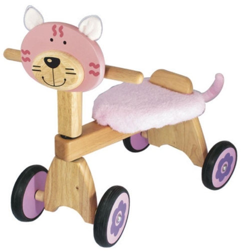 Soy Toy Balance Bike Poes Pink