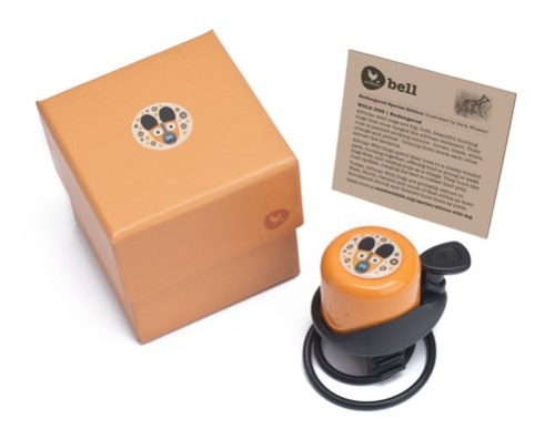 Bicicleta de bicicletas Wishbonebike Bell Orange