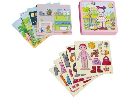 Haba Magnetic Box Dressing Doll Lilli
