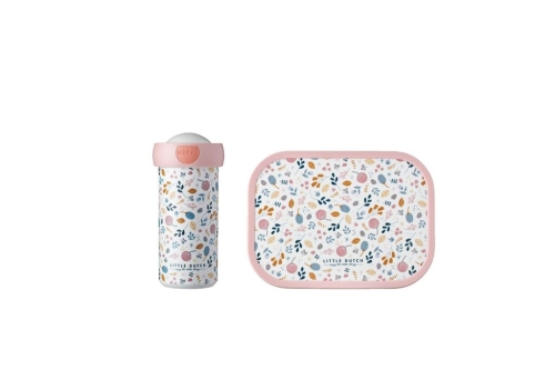 Mepal Taza escolar y lonchera flores de primavera