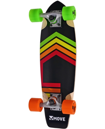 Move Skateboard Cruiser Neón