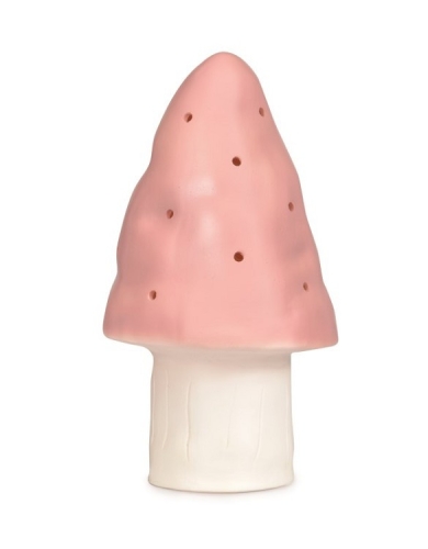 Lámpara Heico Mushroom Rosa Vintage