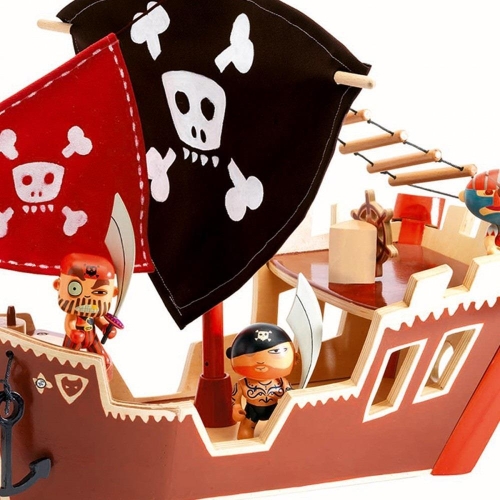 Barco pirata Djeco