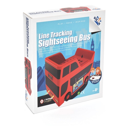 PlaySTEAM Line Tracking Sightseeing Bus