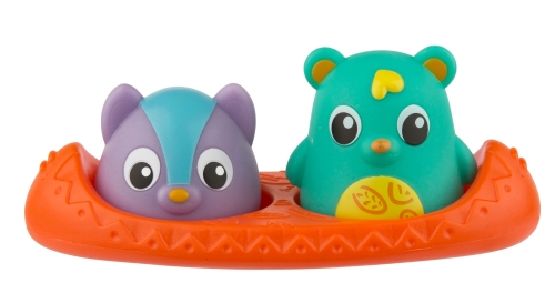 Playgro juguetes de baño canoa amigos