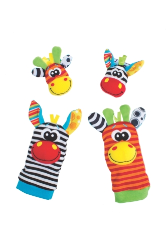 Playgro Rattle Jungle Sonajero de muñeca y buscador de pies